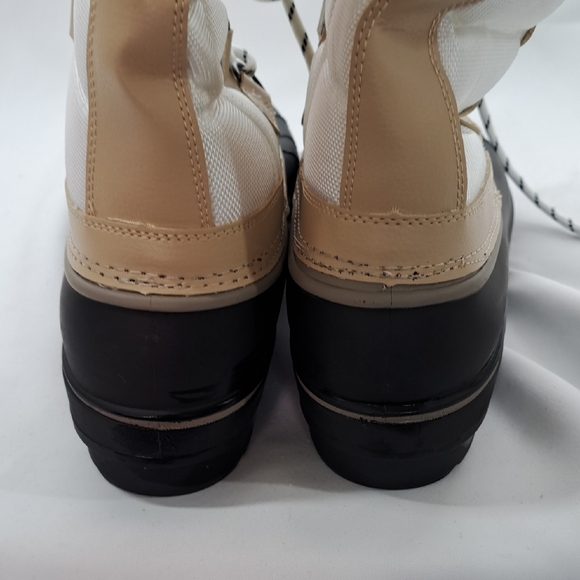 Dream Pairs Women's Winter Boots with Faux Fur in Tan and Black - Picture 11 of 16